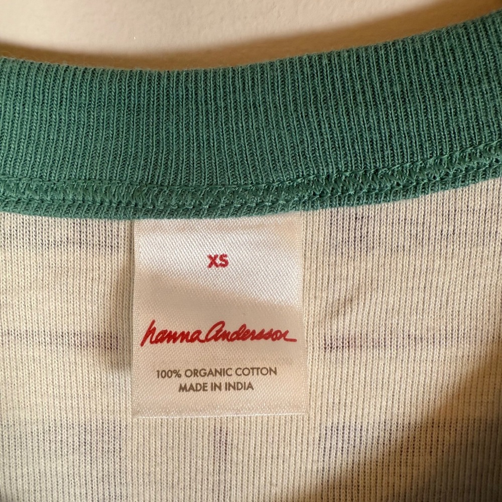Hanna Andersson Plaid Pajama Set XS 100% Organic Cotton Long Sleeve Full Length - Picture 3 of 7